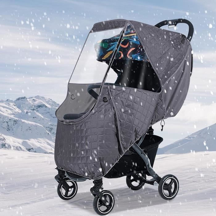 Housse de poussette d hiver pour bebe Housse universelle pour poussette Accessoires d hiver impermeables protegeant les be 583 Cdiscount Puericulture Eveil bebe