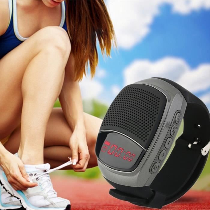 Montre connectée enceinte store