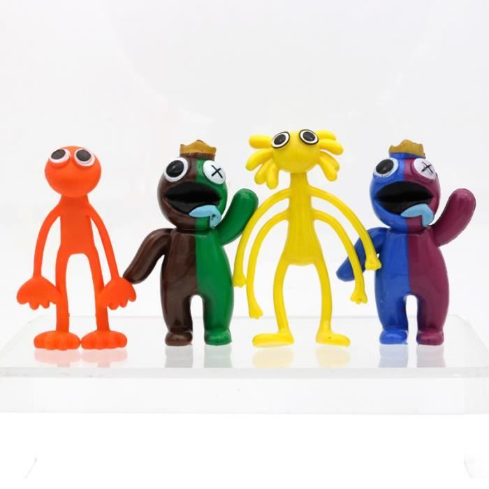 Rainbow friends lot de 8 figurines - Cdiscount