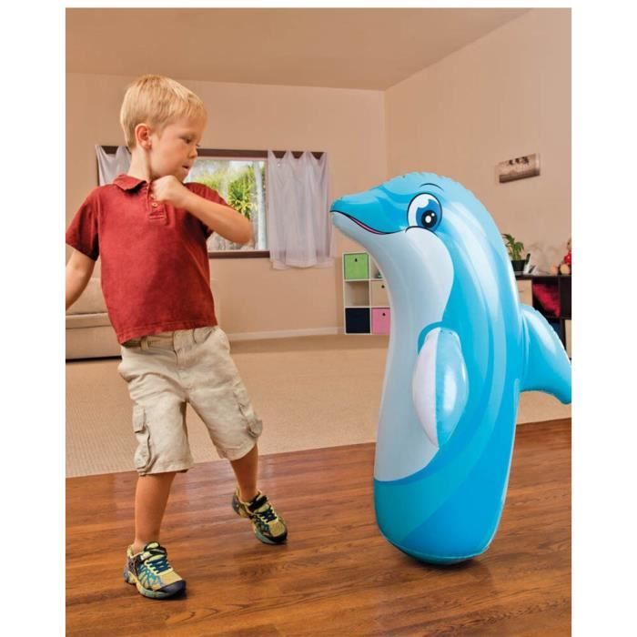 Punching Ball gonflable animaux Intex - 3 ans + - Dauphin