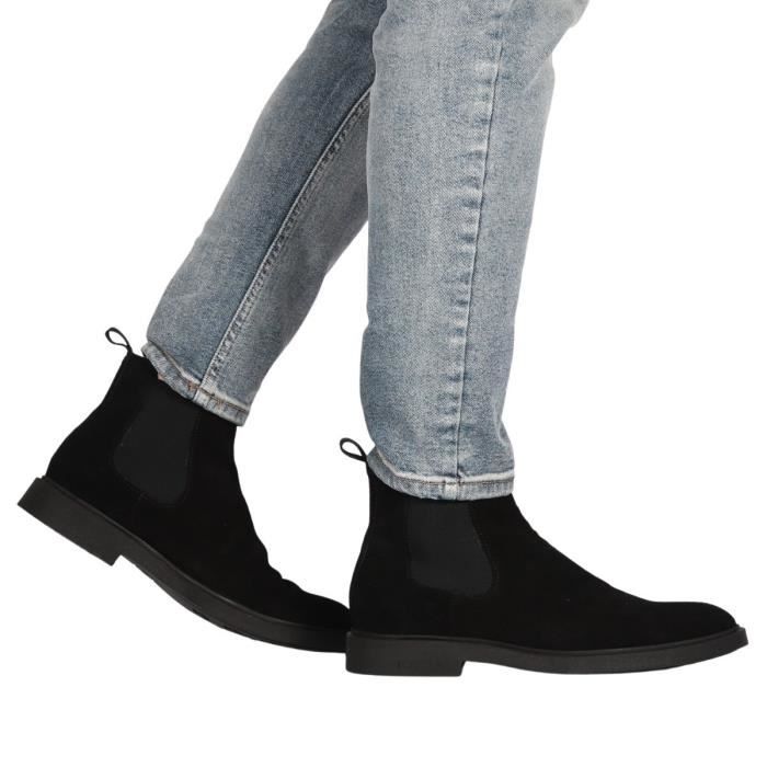 Bottines Chelsea Blackstone WG81 Black noir 44 Cdiscount Sport