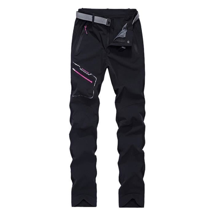 Pantalon Randonnee Femme Exterieur Pantalon Impermeable Sechage Rapide Respirant