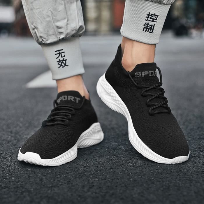 Personnalite legere semelle elastique souple mode decontractee hommes baskets 36 45