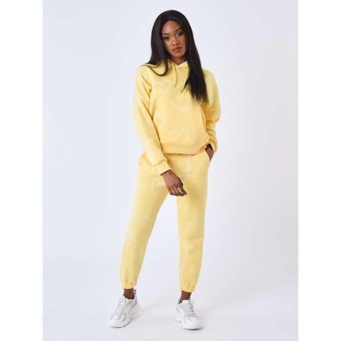 Ensemble jogging jaune femme outlet