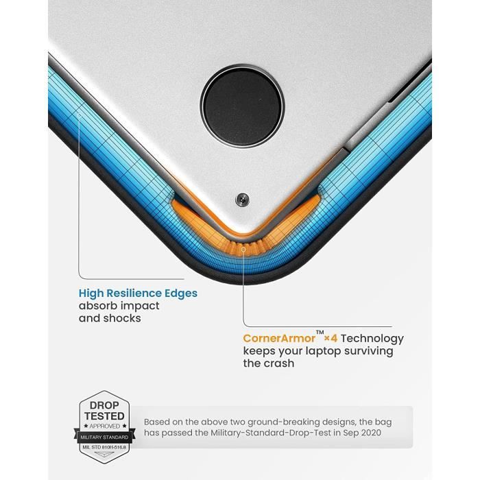 Housse pour MacBook Air 15 - Bleu marine - tomtoc 360° Protective Sleeve -  Pochette & Housse - TOMTOC