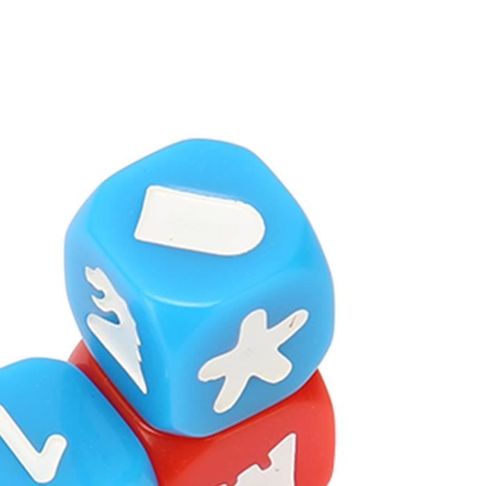 Jeu De 10 Dés En Acrylique 6 Faces – Dés Légers Et Résistants Pour Soirées Jeux, Bars Et Fêtes En Famille