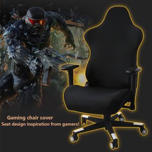 Cimvidi Lot de Housse Chaise Gaming, Élastique Housse de Chaise de Bureau avec Accoudoirs/Dossier la Chaise, Universel Gaming Chair Cover Adaptée au Bureau, Jeux, Maison-Pas de Chaise