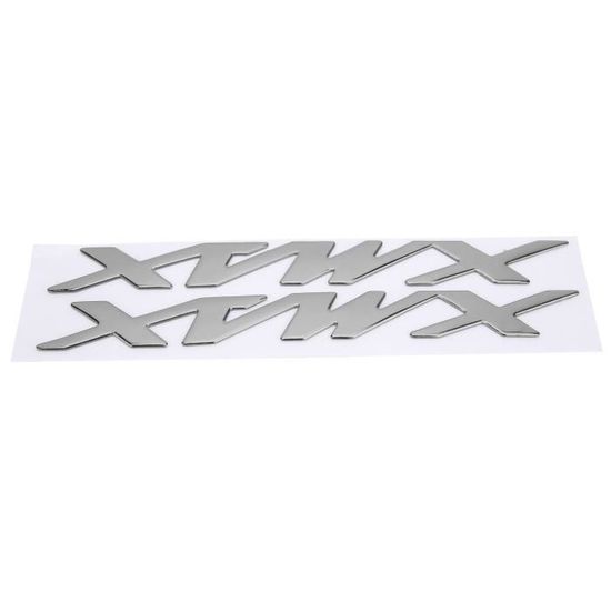 EIF Autocollant D'Insigne Paire D'Autocollants D'Emblème De Moto  Autocollants Tridimensionnels Pour Xmax Xmax 125 250 400 - Cdiscount Auto