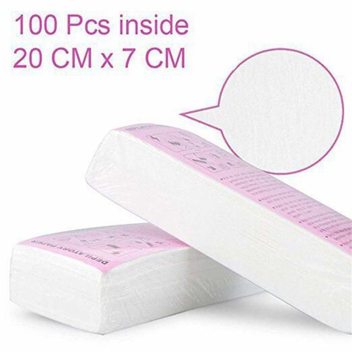 4 Paquets De 250 Bandes D'épilation Pour Cire Jetable - Soit 1000 Bandes, Générique, Neuves