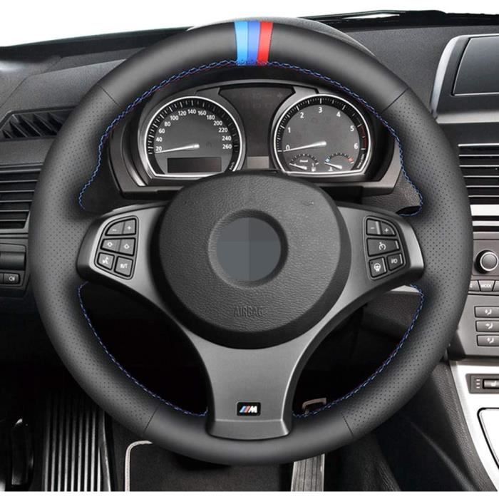 Housse De Volant Pour BMW X3 E83 F25 G01 - Cuir Synthétique Antidérapant - Confort Toute L'année - Installation Facile Sans Outils