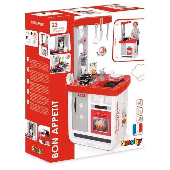 Smoby Cuisine Bon Appetit Rouge Accessoires Achat Vente