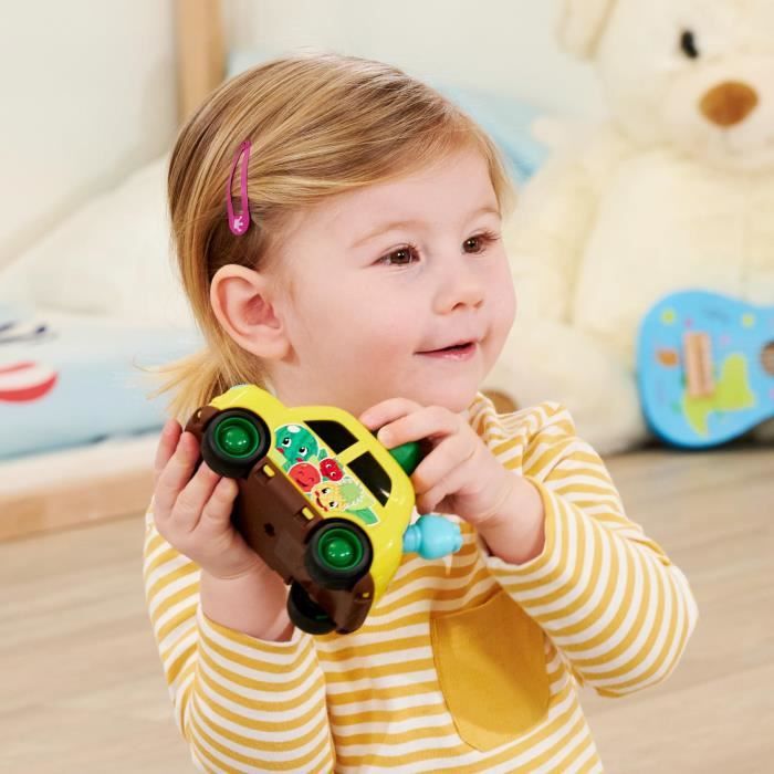 Dickie Light Streak Rhythm Patrol 20 Cm – Véhicule Rétro-Friction Avec Sons Et Lumières – Dès 3 Ans