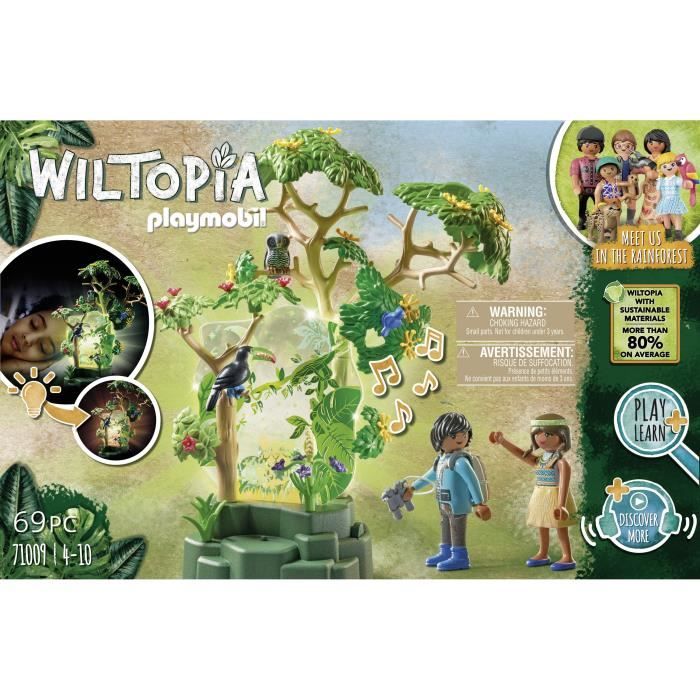 PLAYMOBIL - 71142 - Wiltopia - Aire de jeu tropicale de la jungle -  Cdiscount Jeux - Jouets
