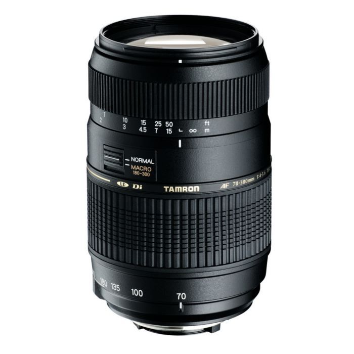 TAMRON AF 70-300 mm/f4-5.6 DiII LD Macro 1/2 CANON - Pour appareil photo numérique Reflex