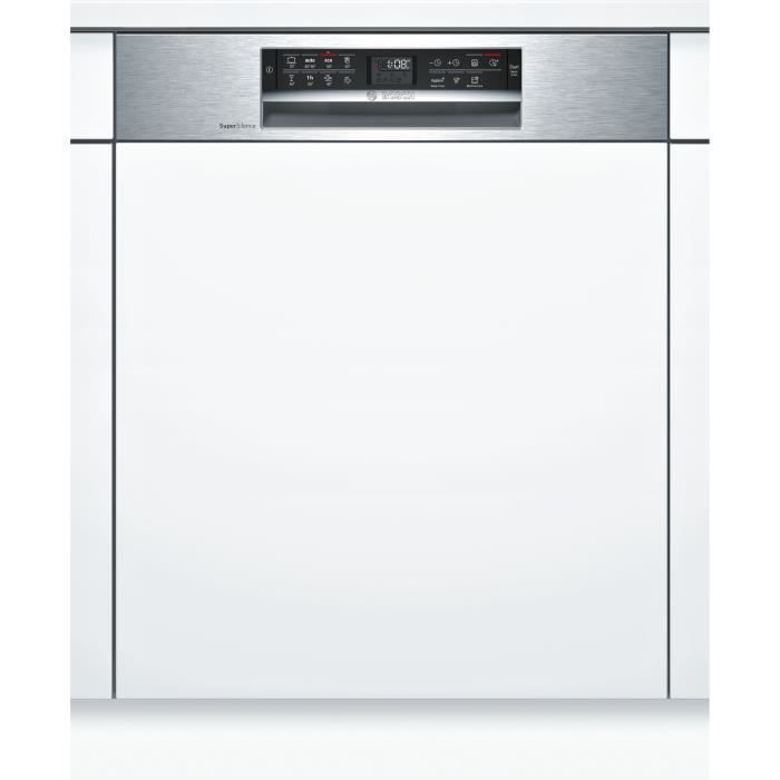 Lave-vaisselle encastrable BOSCH SMI68IS00E - 13 couverts - Moteur induction - Largeur 60 cm - 44dB