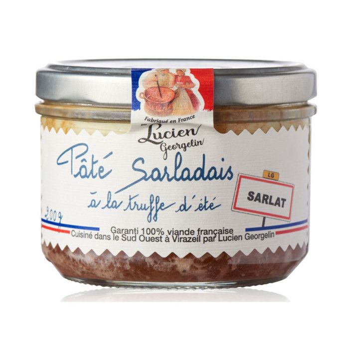 LUCIEN GEORGELIN Pâté Sarladais à la Truffe d'Eté Sarlat - 200 g