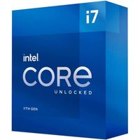 INTEL - Processeur Intel Core i7-11700K - 8 cœurs / 5,0 GHz - Socket 1200 - 125W