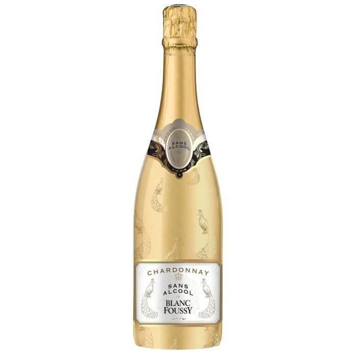 Blanc Foussy Sans alcool Sparkling Chardonnay Blanc - 75 cl