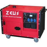 Groupe électrogène ZEUZ - Silencieux - 6000 W - Démarrage électrique