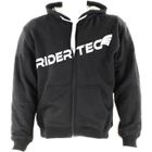 RIDER TEC RIDER-TEC Sweat avec Protection Kevlar à Capuche Noir Mixte