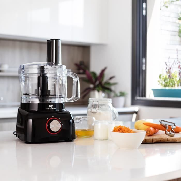 Duronic MFP400 Mini robot de cuisine et hachoir de 400W