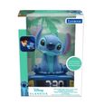 Réveil digital LEXIBOOK - Stitch 3D lumineux et sonore - Bleu - Enfant - Garantie 2 ans-1