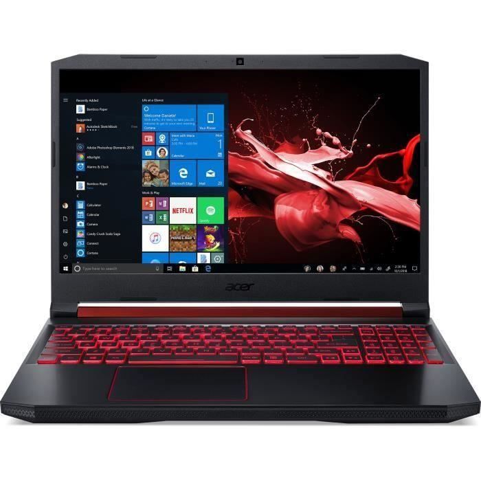 Pack  PC Portable Gamer - Nitro AN515-54-77X01