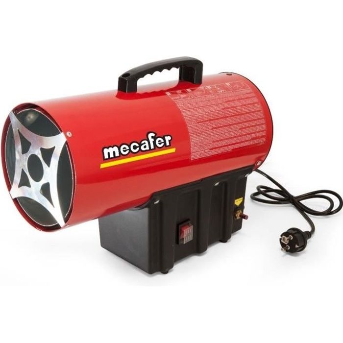 Chauffage à gaz infrableu MECAFER - MH30000G - 30000 W - Compatible butane et propane