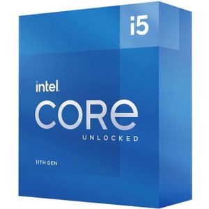 INTEL - Processeur Intel Core i5-11600K - 6 cœurs / 4,9 GHz - Socket 1200 - 125W