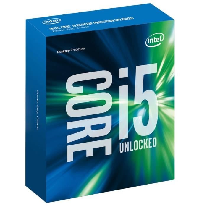 Processeur PC Intel® Skylake Core® i5-6600K - BX80662I56600K pas cher