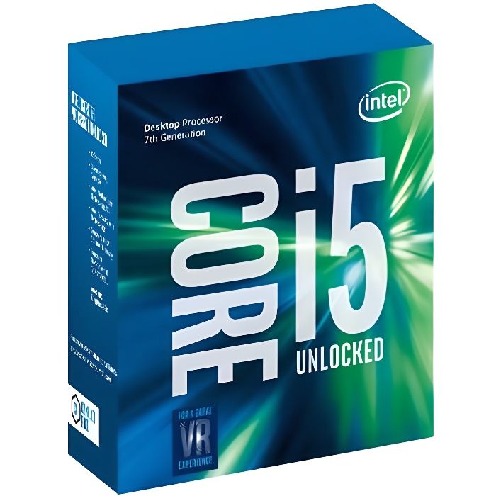 Vente Processeur PC Intel Processeur Kaby Lake - Core i5-7600K - 3.8GHz pas cher