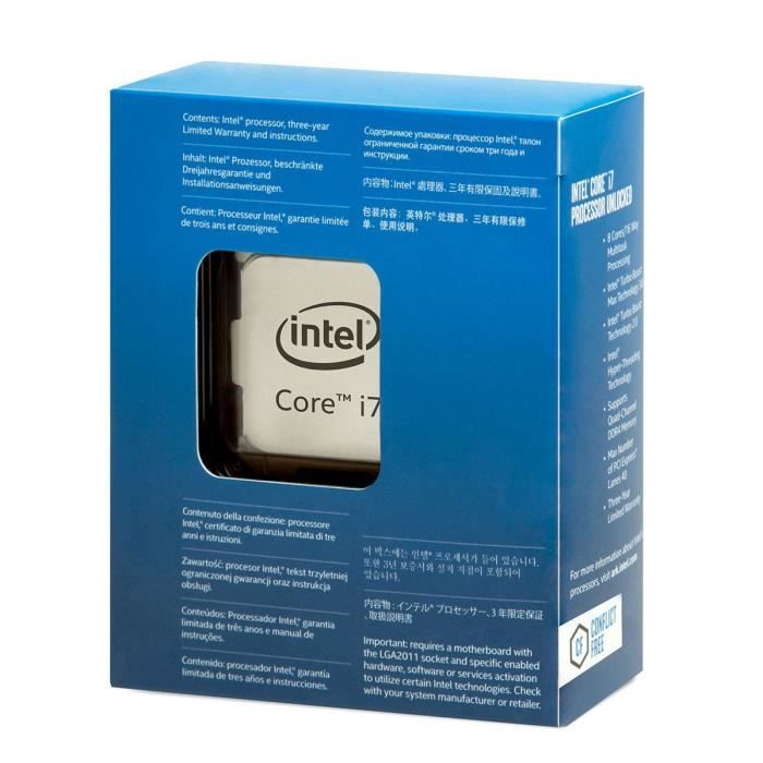Intel Processeur Core i7 6800K LGA2011 3