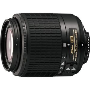 OBJECTIF Nikon AF-S DX 55-200mm f/4-5.6 G Noir