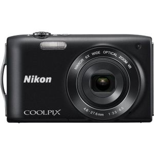 APPAREIL PHOTO COMPACT NIKON COOLPIX S3300 Compact - Noir