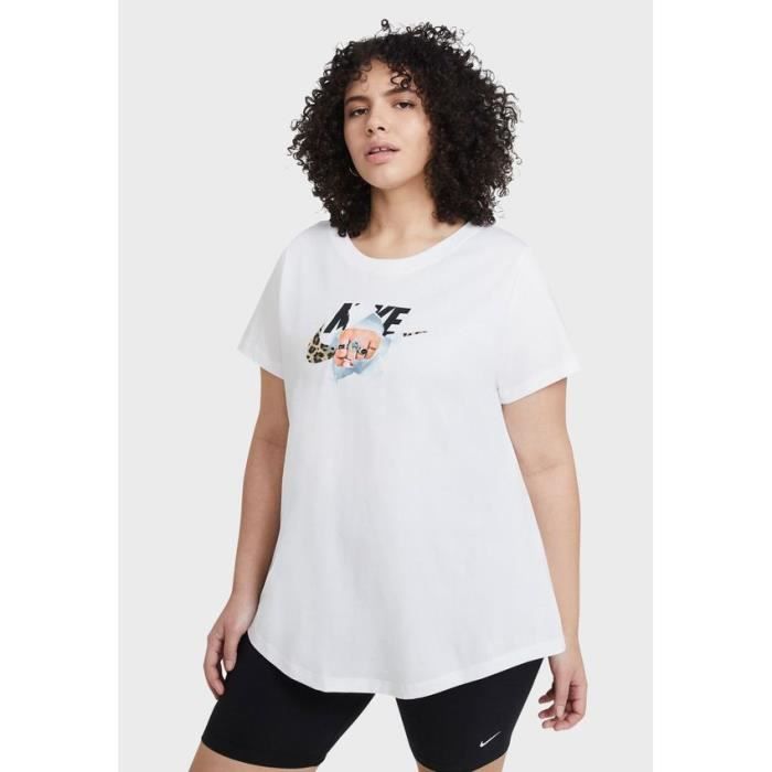 T shirt nike femme blanc shop