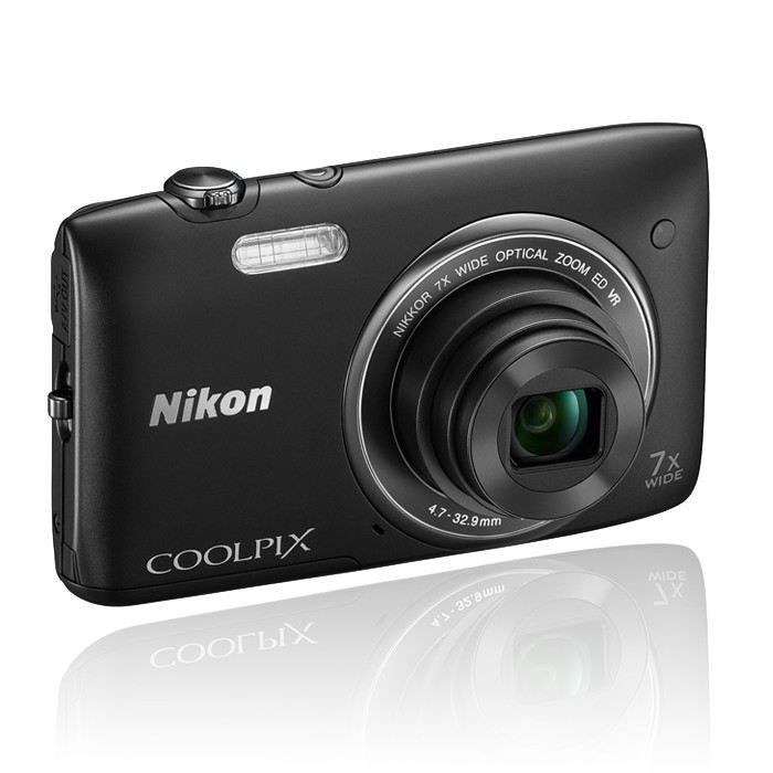 NIKON S3500 Compact Noir - CCD 20MP Zoom 7x