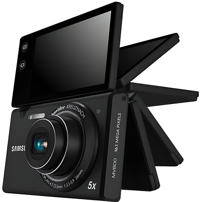 SAMSUNG MV800 noir Appareil photo numérique