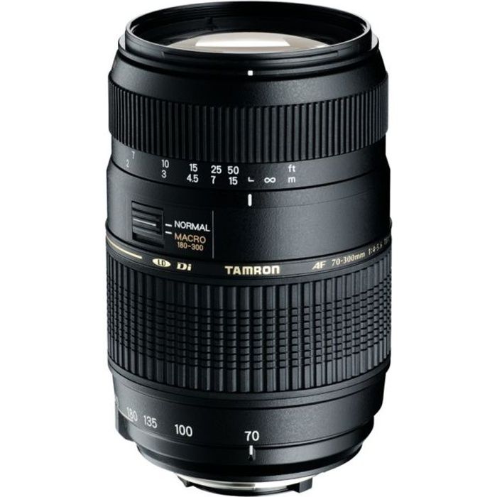 TAMRON AF 70-300mm /f4-5.6 Di LD Macro 1/2 NIKON - Pour appareil photo numérique Reflex