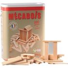 KNEIPP Mécabois - Baril de 200 pièces - Jeux de constructions planchettes en bois - Fabriqué en France