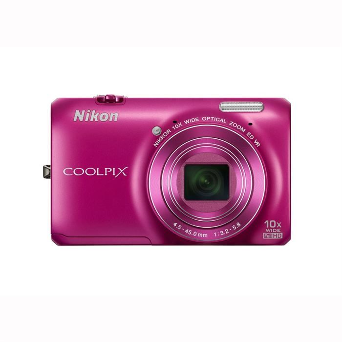 NIKON COOLPIX S6300 Compact - Rose Paradise - Cdiscount