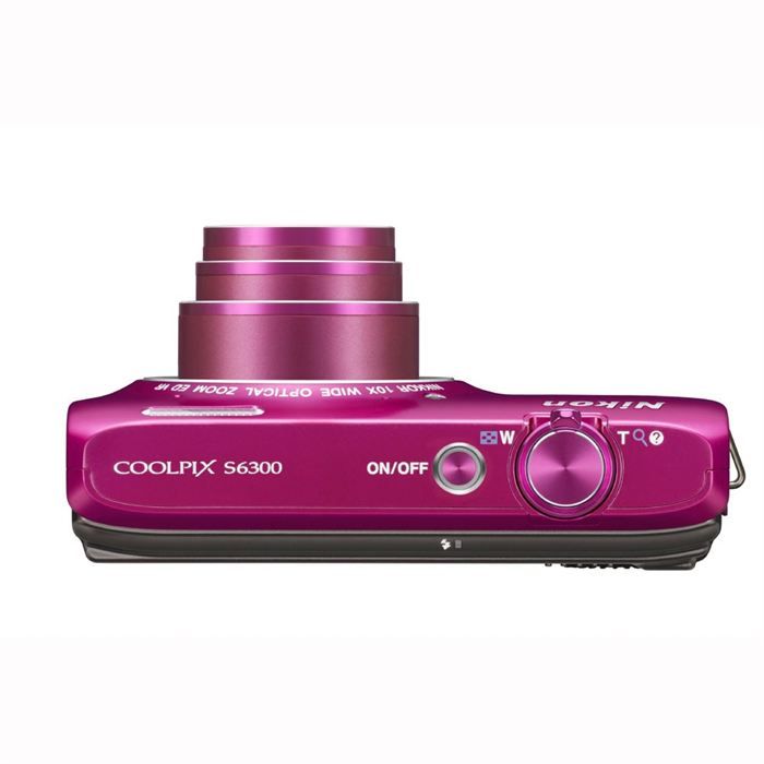 NIKON COOLPIX S6300 Compact - Rose Paradise - Cdiscount