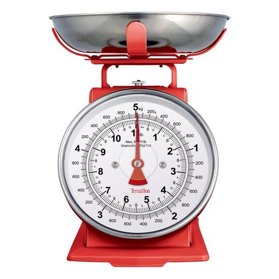 Balance d'appoint 5 kg 20 °C piles Terraillon
