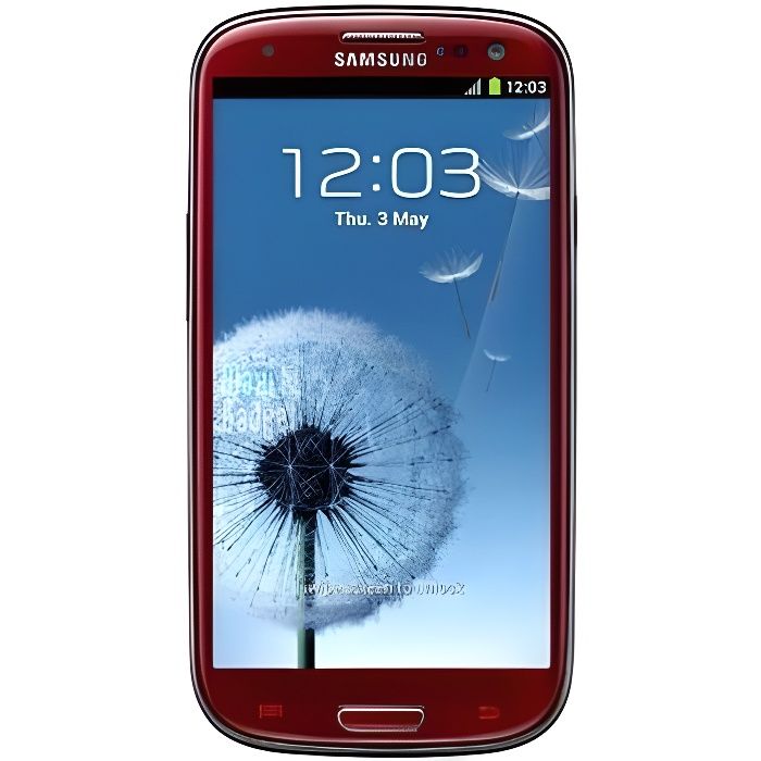 Samsung Galaxy S3 i9300 Rouge Cdiscount Telephonie