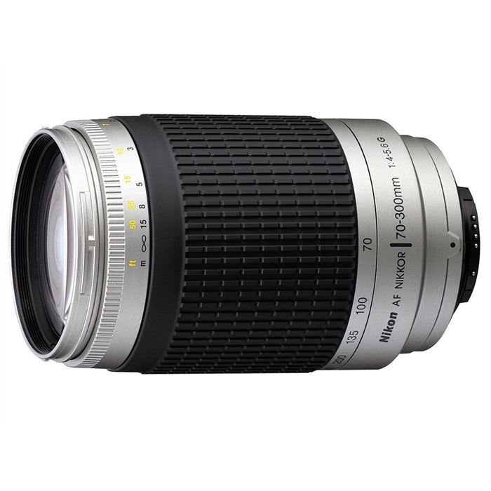 Nikon AF 70-300 mm f/4.0-5.6 G Silver - Cdiscount Appareil Photo