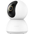 Camera Smart C300 XIAOMI - Angle 360° - Compatible Alexa et Google Home - Détecteur de visuel et sonore - Filaire - Blanc-0