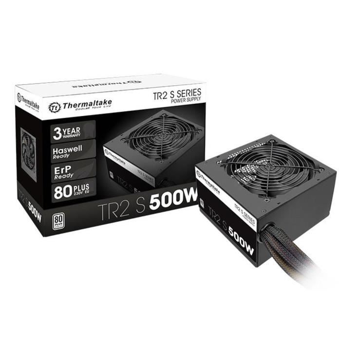 Thermaltake Alimentation PC TR2 S 500W – 80PLUS