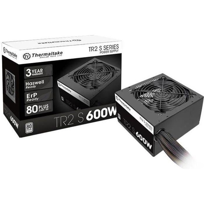 Thermaltake Alimentation PC TR2 S 600W – 80PLUS