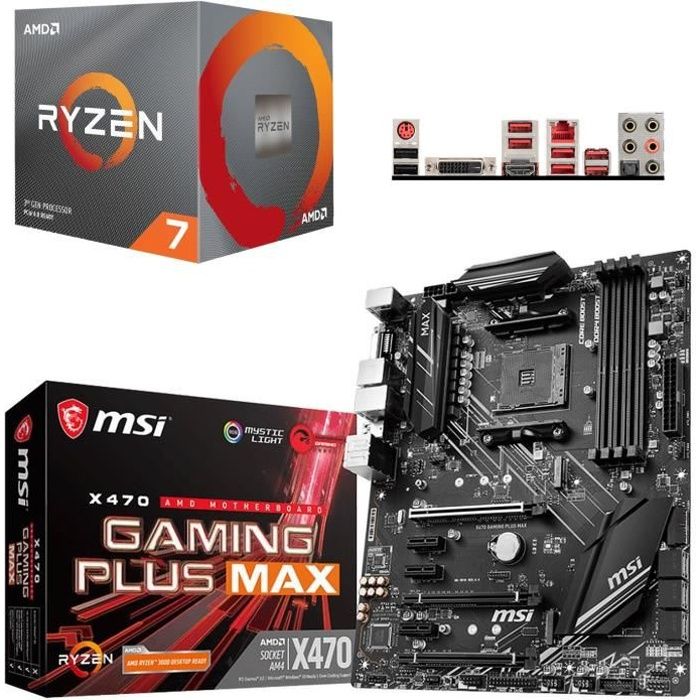 Msi x470 gaming plus max ryzen 7 3700x deals