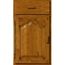 Facade Cuisine 45x60 1porte Droite Bourgogne Brute Achat Vente