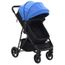 Ingshop C Poussette Landau Bebe 2 En 1 Bleu Et Noir Acier Beige Cdiscount Pret A Porter